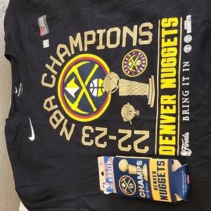 Denver nugets champions nike shirt